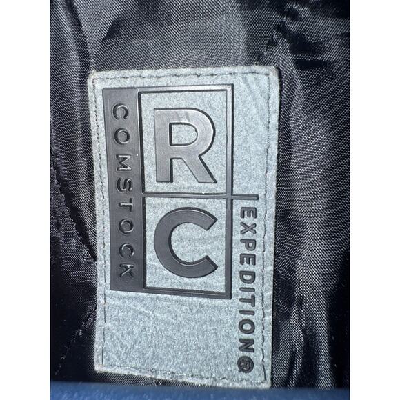 Vintage Black Genuine Leather Jacket – Unisex Oversized Fit men’s medium - Picture 2 of 9